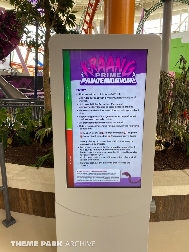 Kraang Prime Pandemonium at Nickelodeon Universe at American Dream
