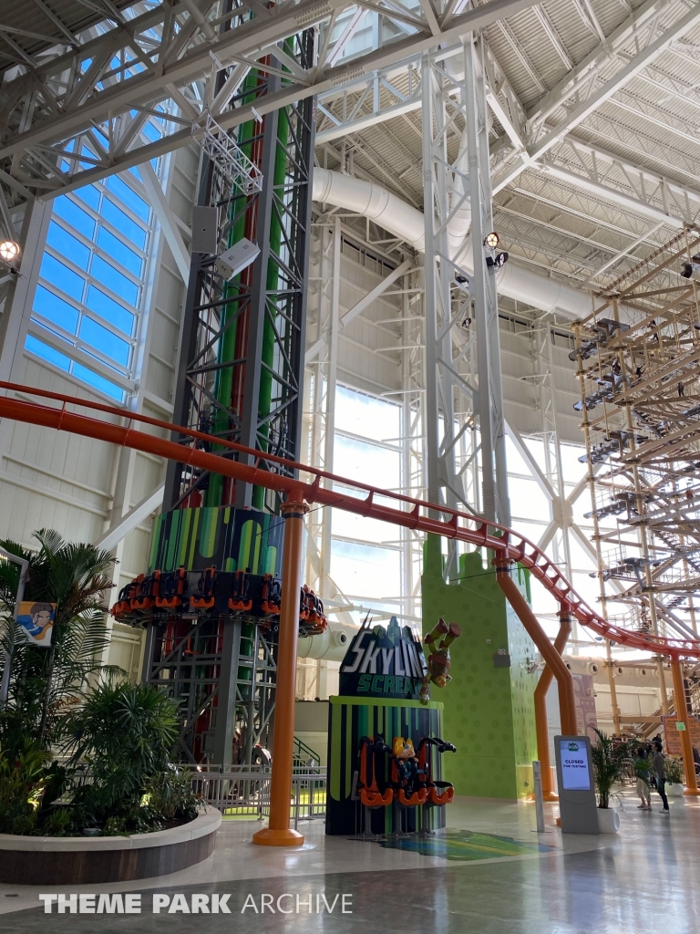 Skyline Scream at Nickelodeon Universe at American Dream
