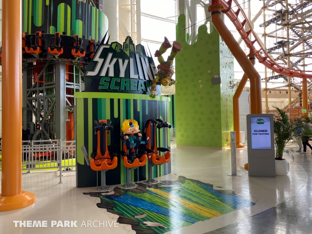 Skyline Scream at Nickelodeon Universe at American Dream