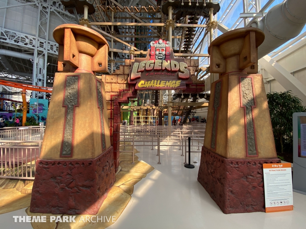 Legends of the Hidden Temple Challenge at Nickelodeon Universe at American Dream