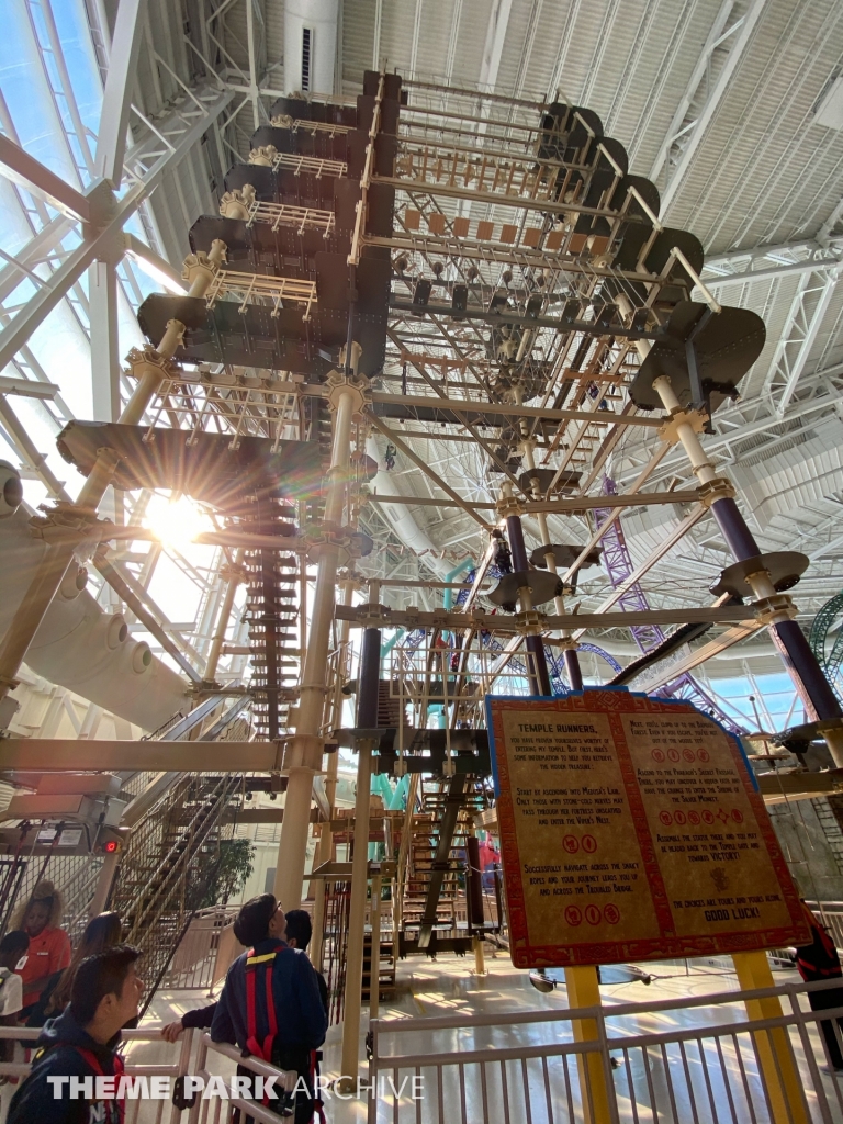 Legends of the Hidden Temple Challenge at Nickelodeon Universe at American Dream