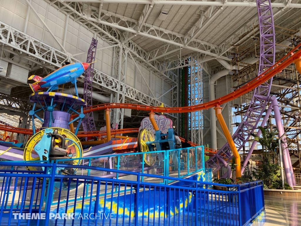 Jimmy Neutron's Atom Smasher at Nickelodeon Universe at American Dream