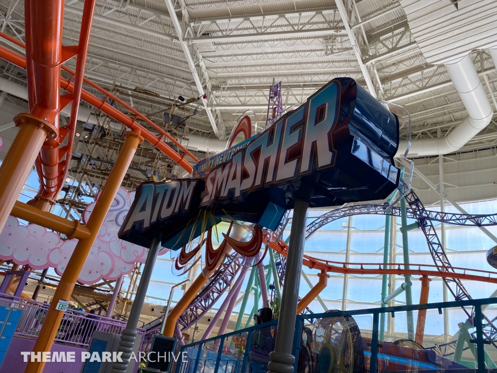 Jimmy Neutron's Atom Smasher at Nickelodeon Universe at American Dream