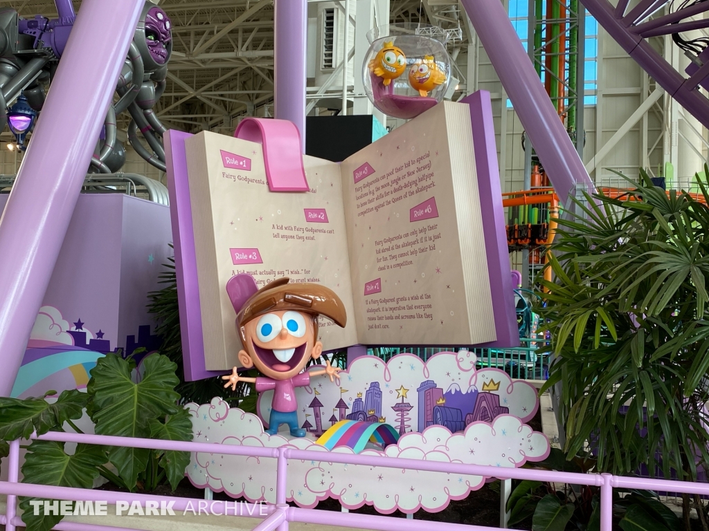 Timmy's Half Pipe Havoc at Nickelodeon Universe at American Dream