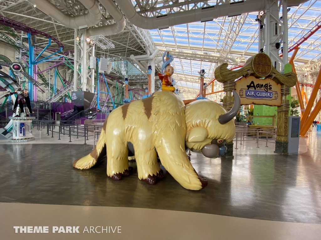 Aang's Air Gliders at Nickelodeon Universe at American Dream