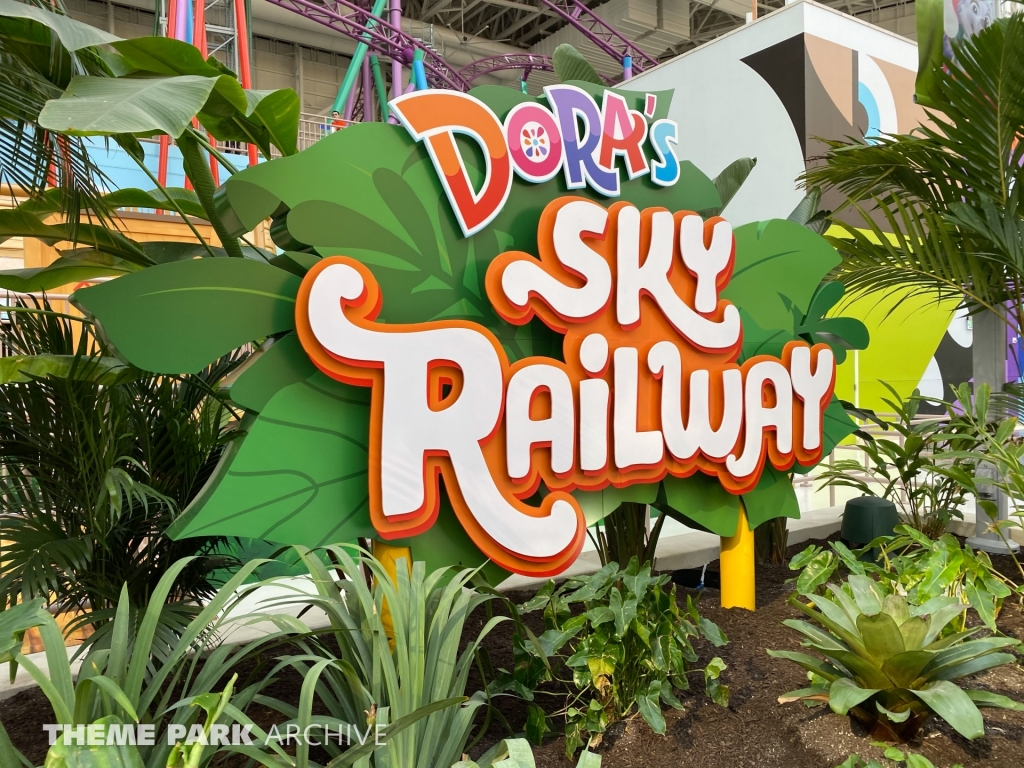 Dora's Sky Railway at Nickelodeon Universe at American Dream