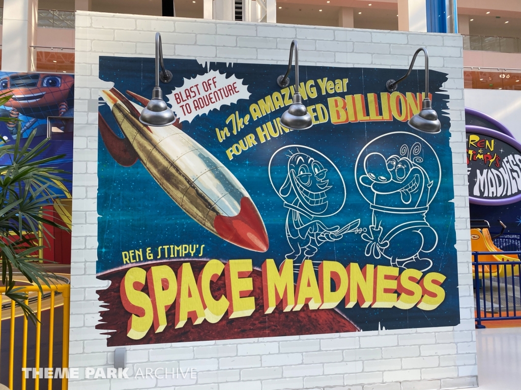 Ren & Stimpy's Space Madness at Nickelodeon Universe at American Dream