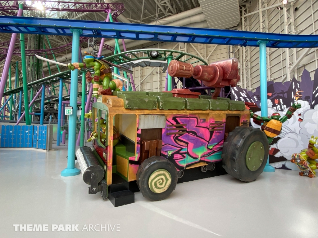 TMNT Shellraiser at Nickelodeon Universe at American Dream
