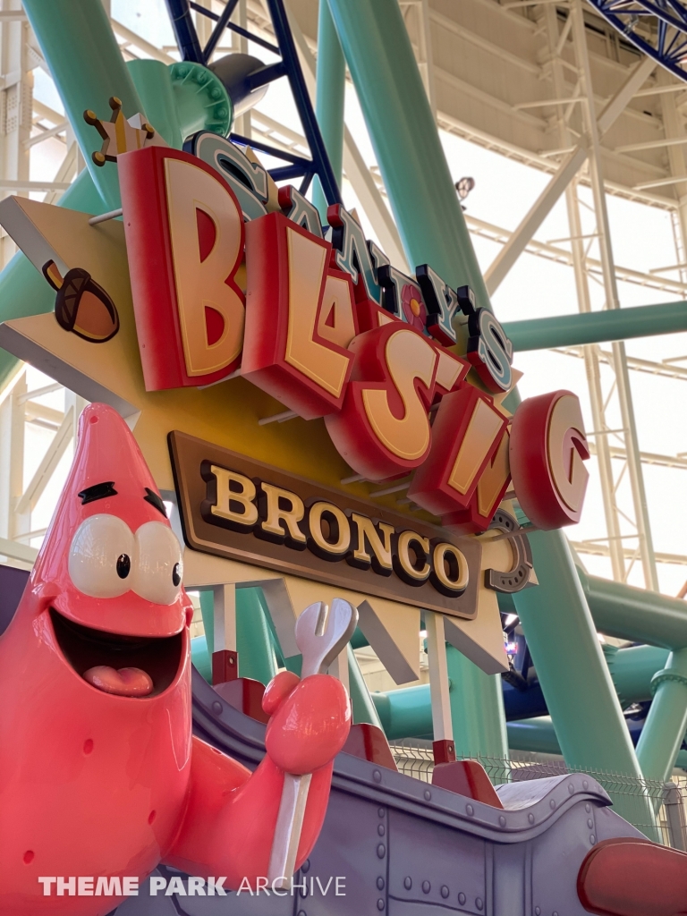 Sandy's Blasting Bronco at Nickelodeon Universe at American Dream