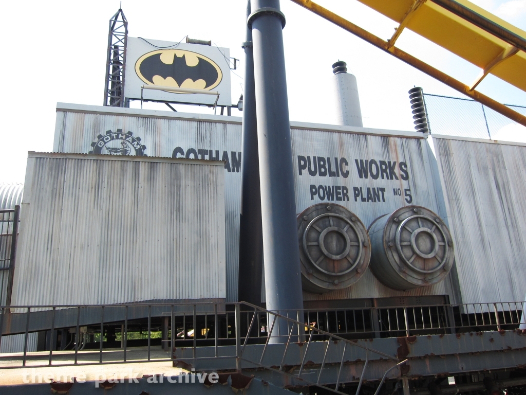 Batman The Ride at Six Flags Great Adventure