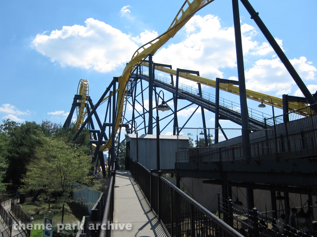 Batman The Ride at Six Flags Great Adventure