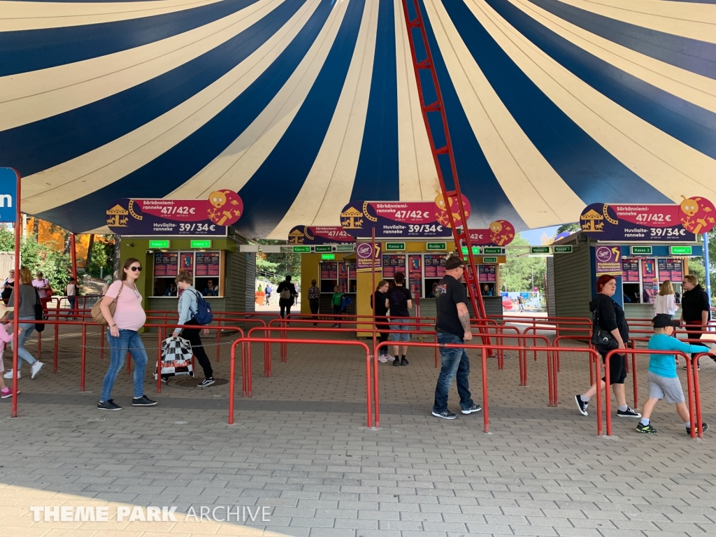 Entrance at Sarkanniemi