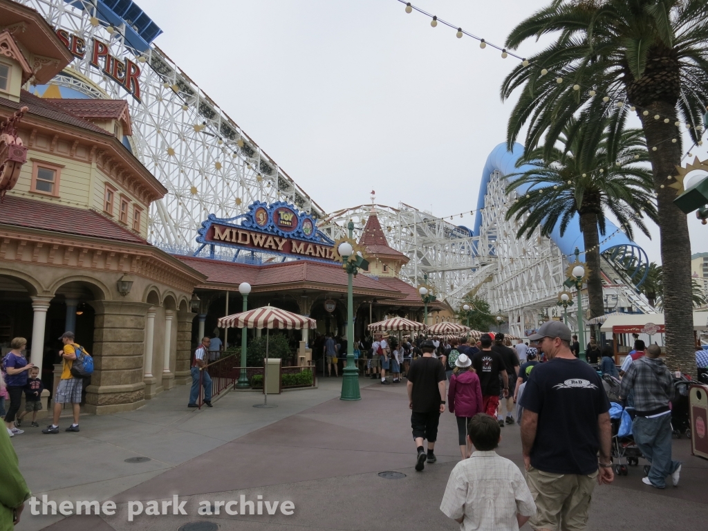 Toy Story Midway Mania at Disney California Adventure