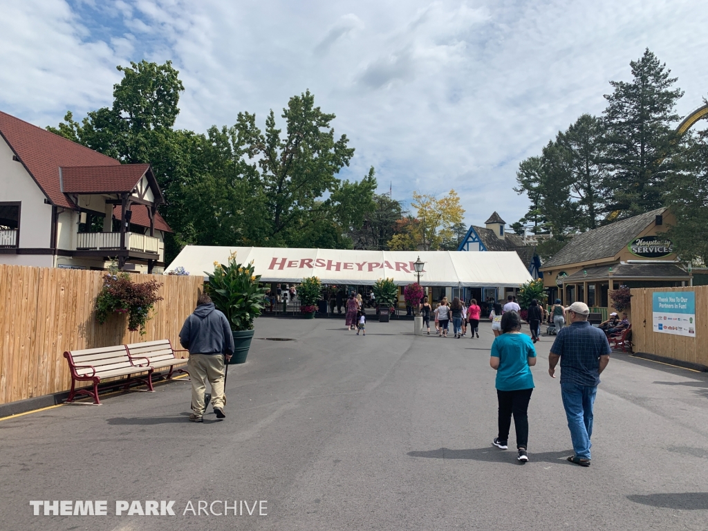 Entrance at Hersheypark