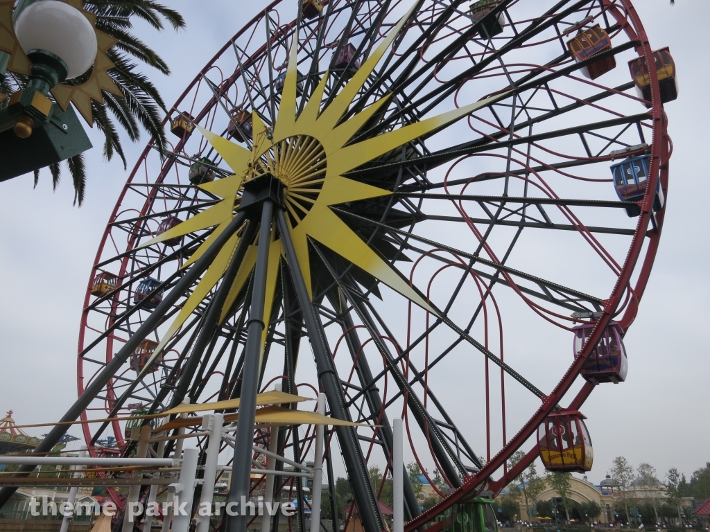 Mickey's Fun Wheel at Disney California Adventure