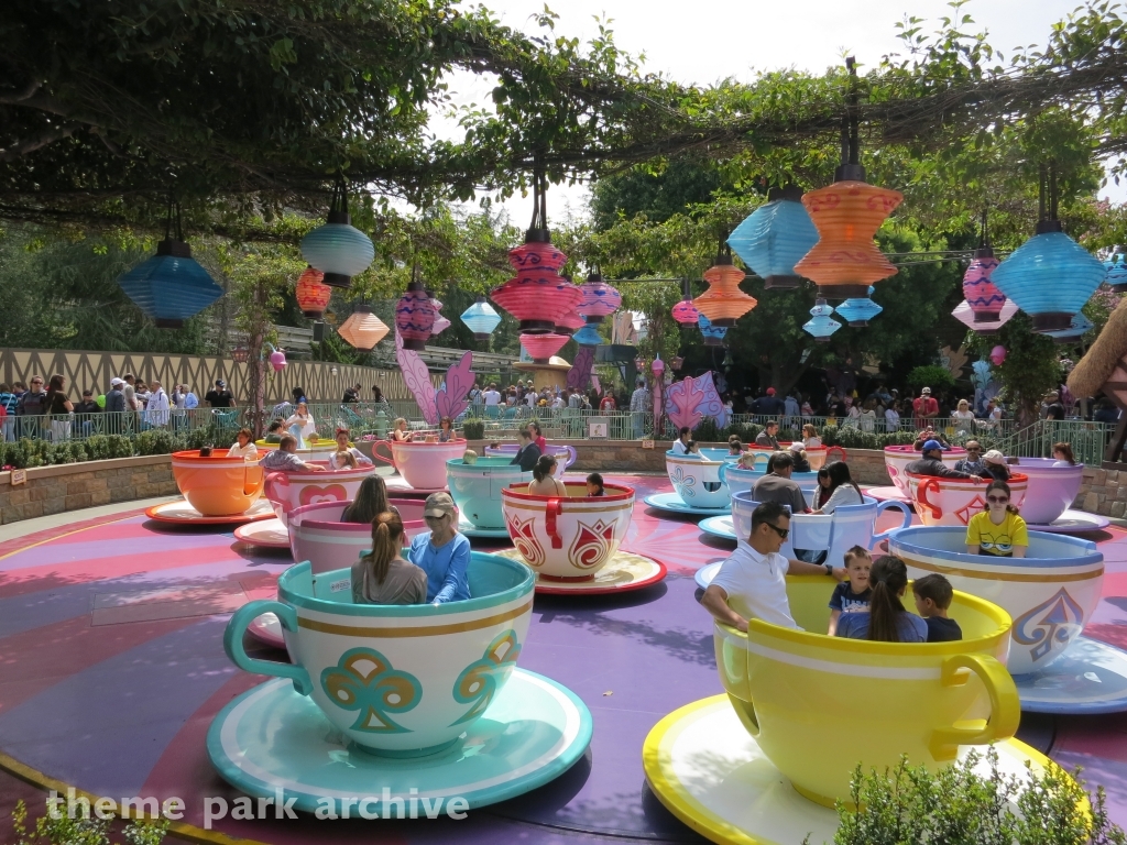 Mad Tea Party at Disney California Adventure