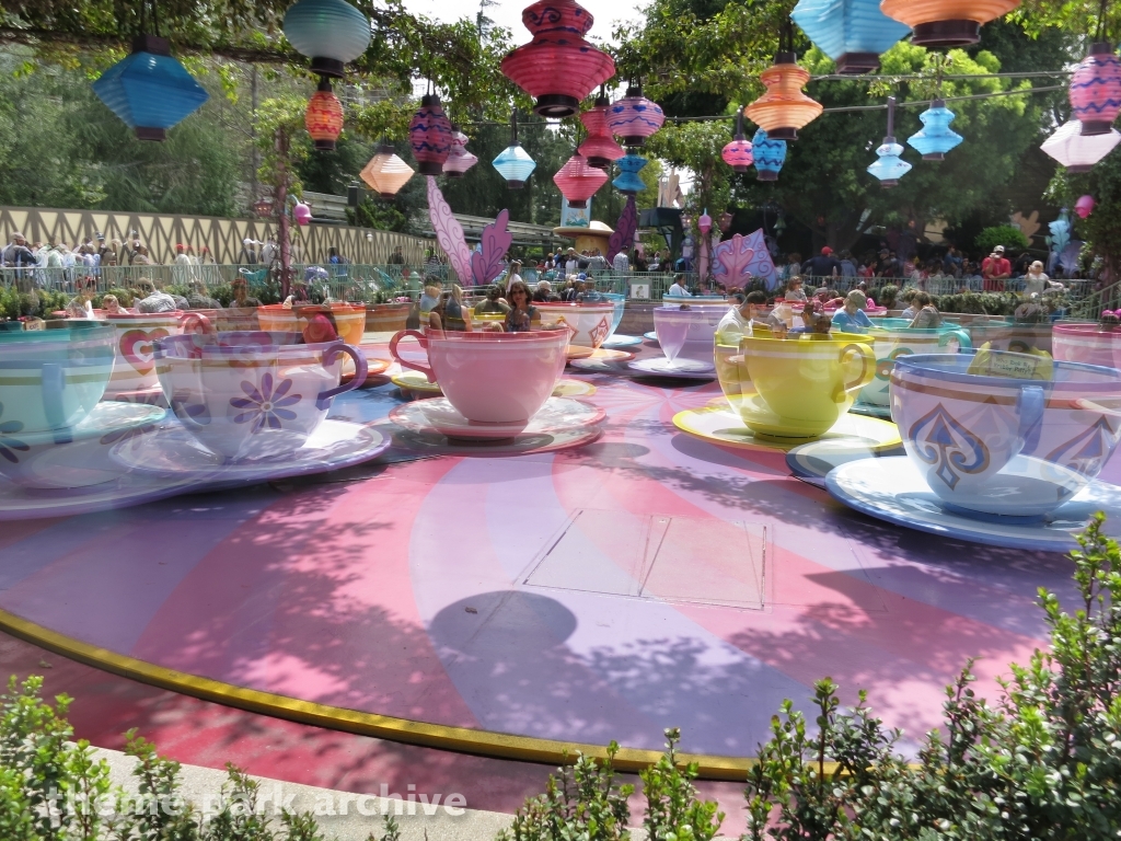 Mad Tea Party at Disney California Adventure