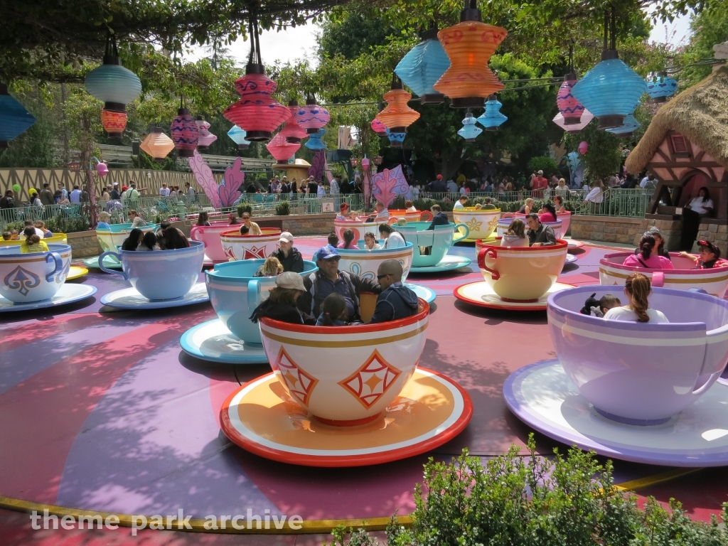 Mad Tea Party at Disney California Adventure