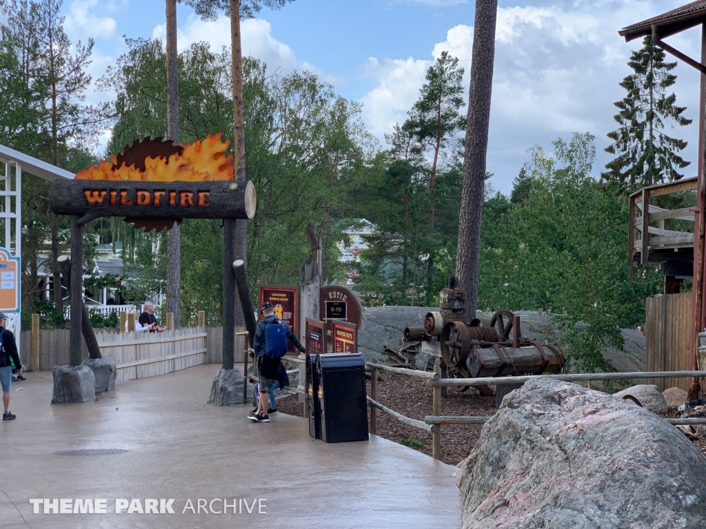 Wildfire at Kolmarden