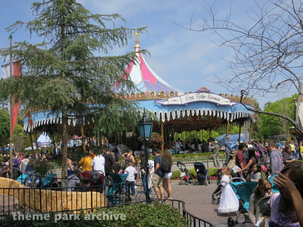 King Arthur Carousel at Disney California Adventure