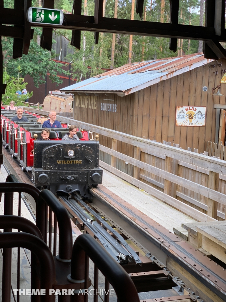 Wildfire at Kolmarden