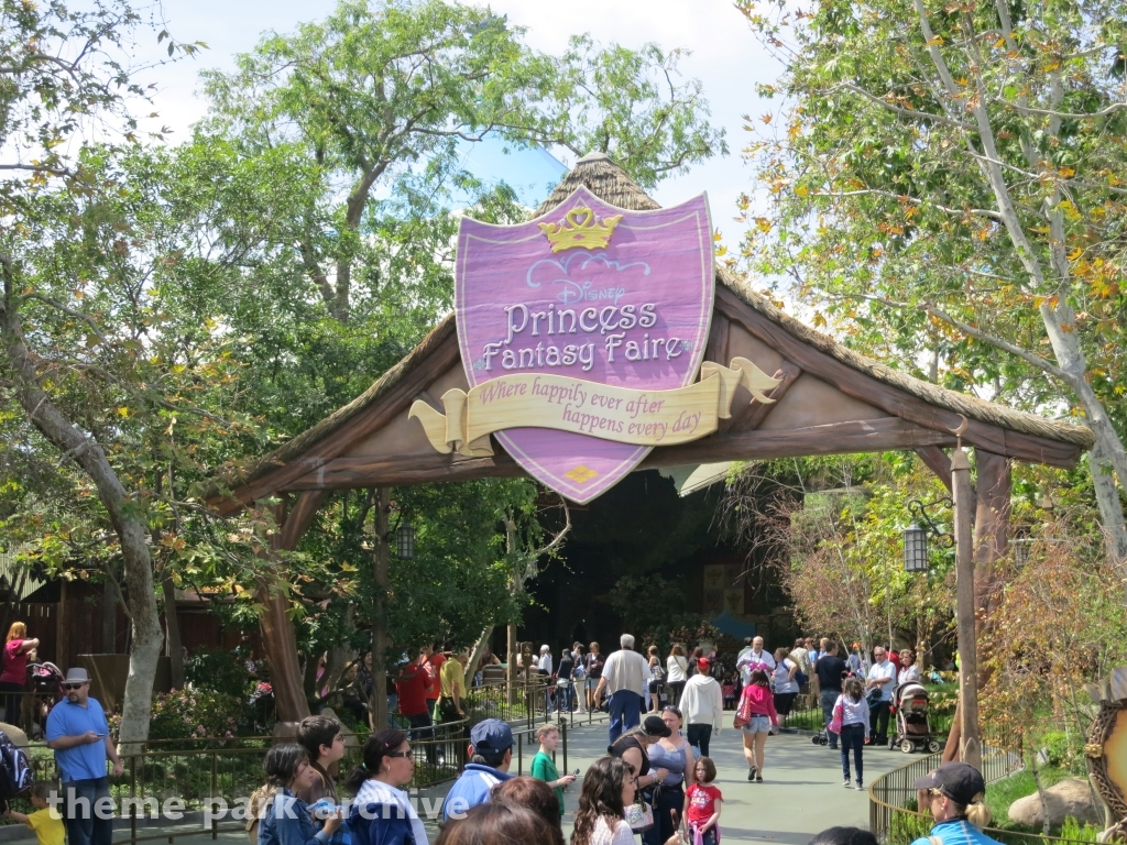 Princess Fantasy Faire at Disney California Adventure