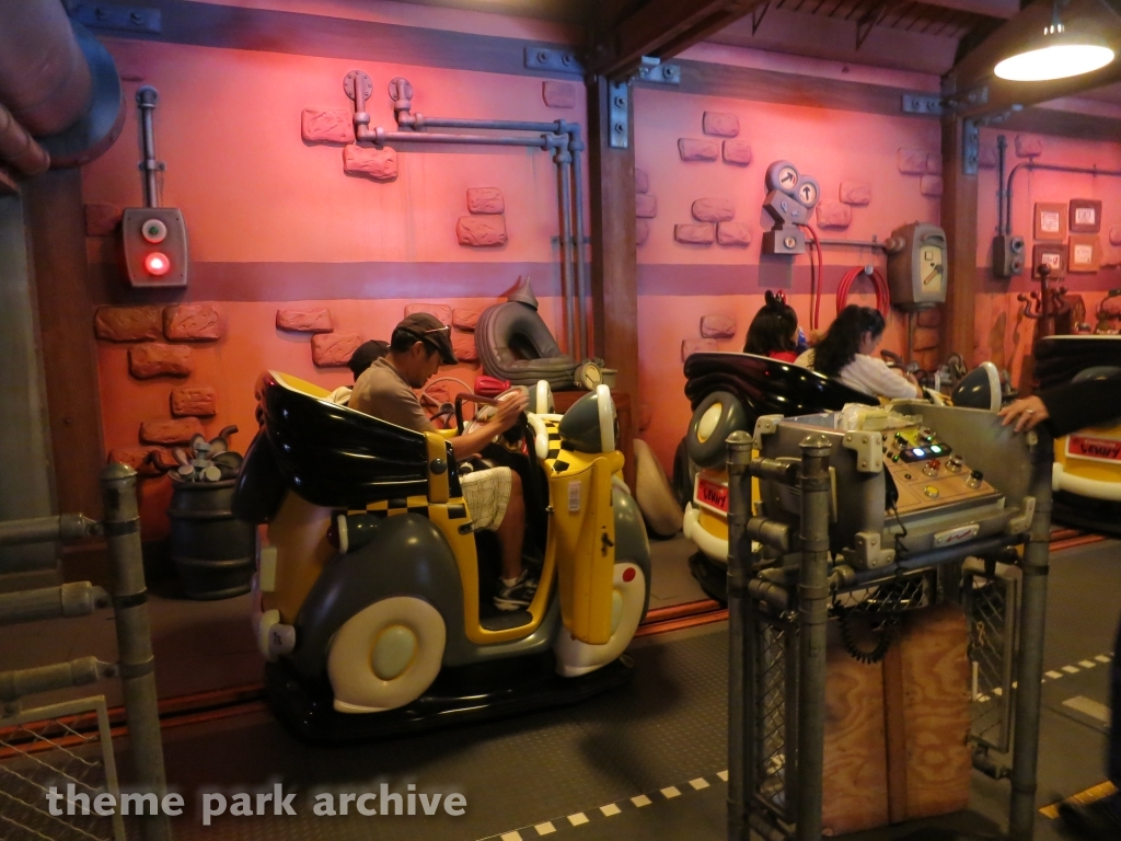 Roger Rabbit's Car Toon Spin at Disney California Adventure