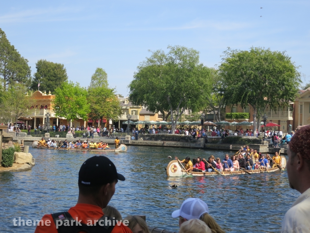 Davy Crockett's Explorer Canoes at Disney California Adventure