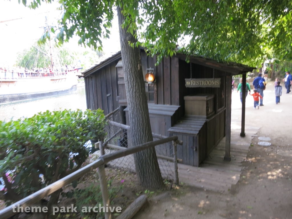 Pirate's Lair on Tom Sawyer Island at Disney California Adventure