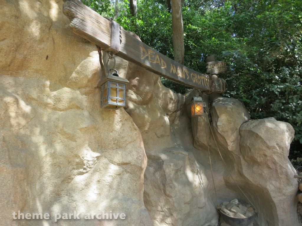 Pirate's Lair on Tom Sawyer Island at Disney California Adventure