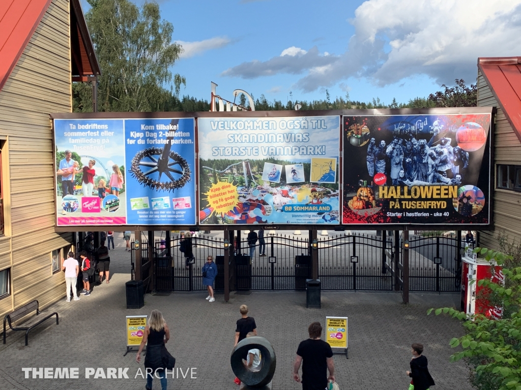 Entrance at Tusenfryd