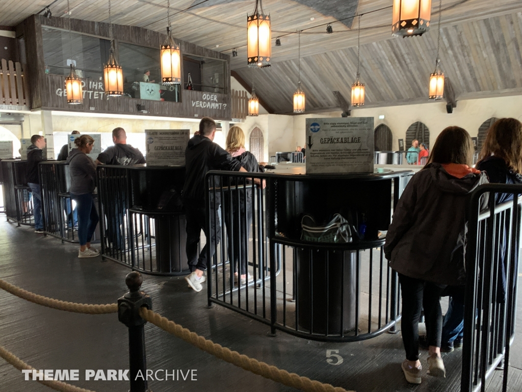 Flug Der Damonen at Heide Park