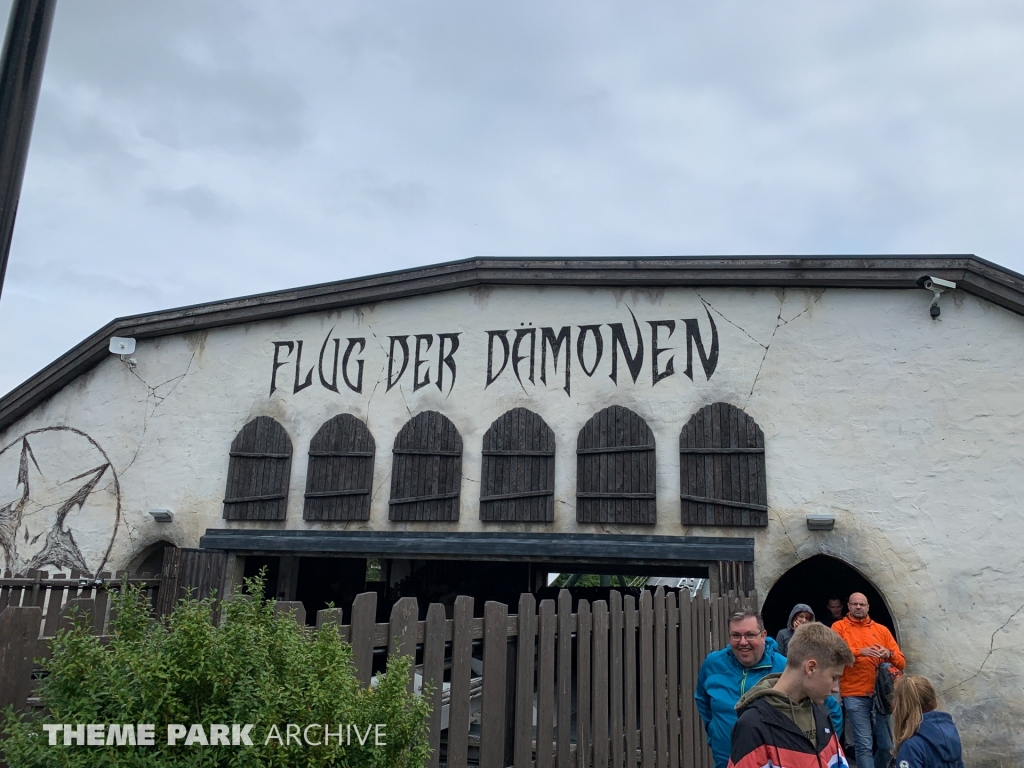 Flug Der Damonen at Heide Park