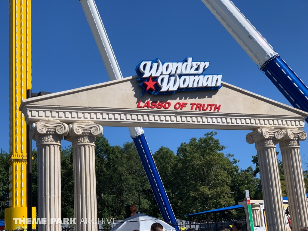 Wonder Woman Lasso of Truth at Six Flags Great Adventure
