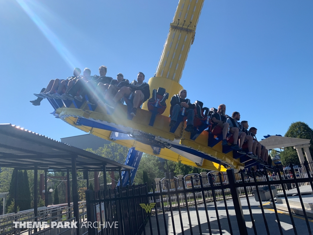 Wonder Woman Lasso of Truth at Six Flags Great Adventure