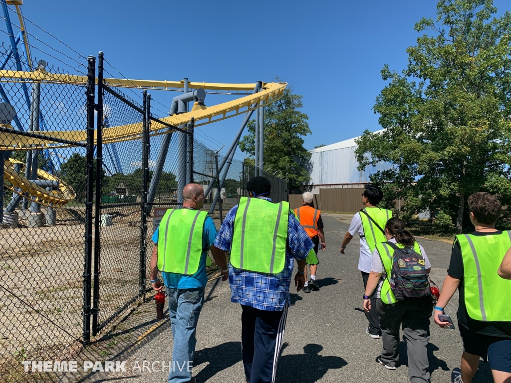 Batman The Ride at Six Flags Great Adventure