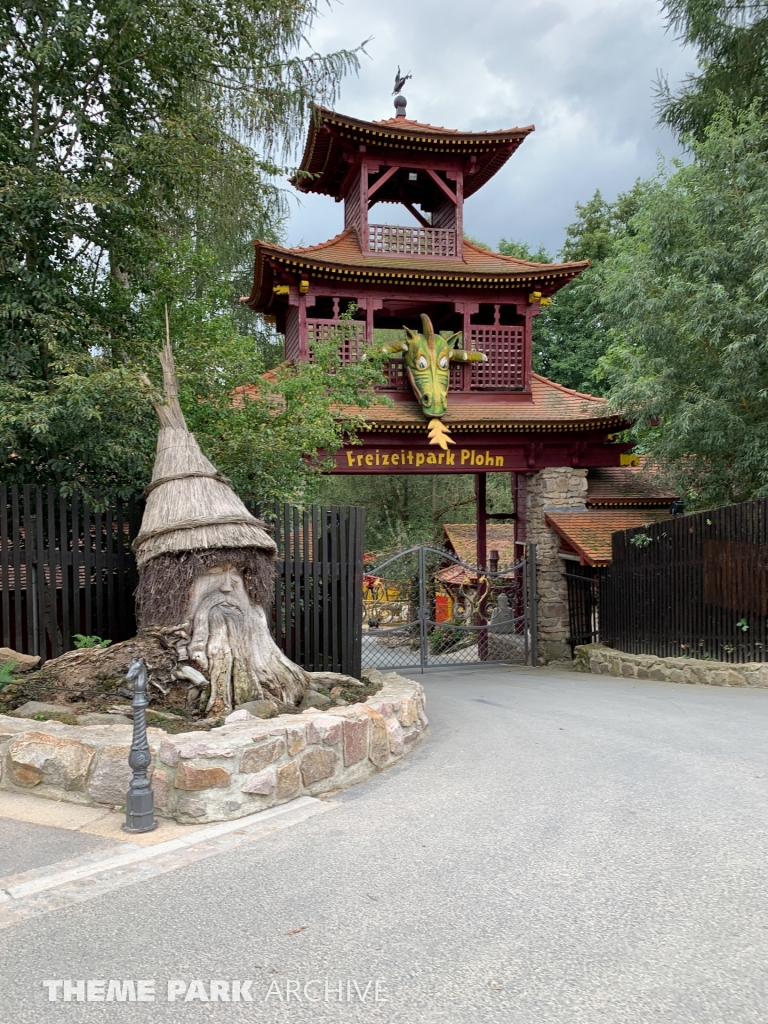 Entrance at Freizeitpark Plohn