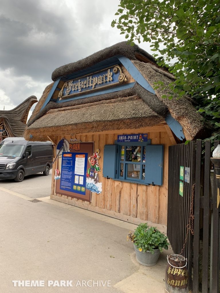 Entrance at Freizeitpark Plohn