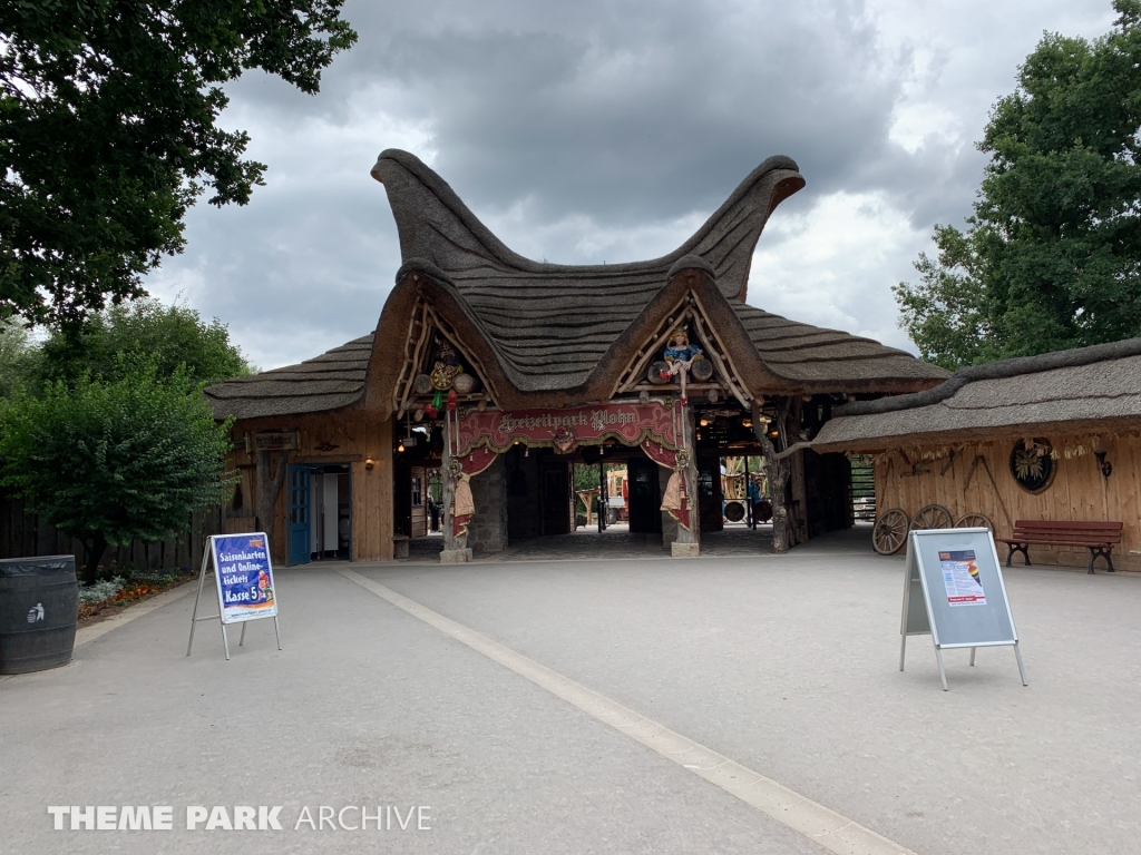 Entrance at Freizeitpark Plohn