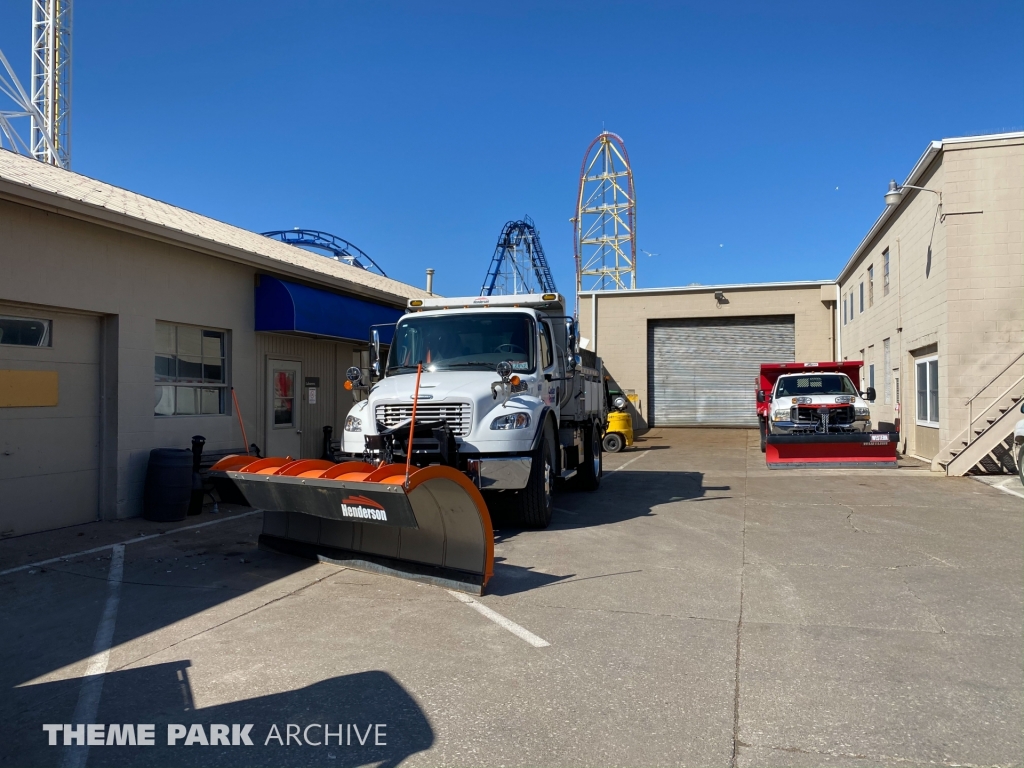 Landscaping at Cedar Point