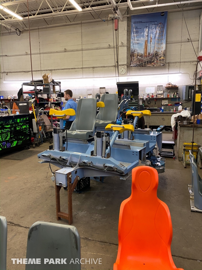 Maintenance Building at Cedar Point