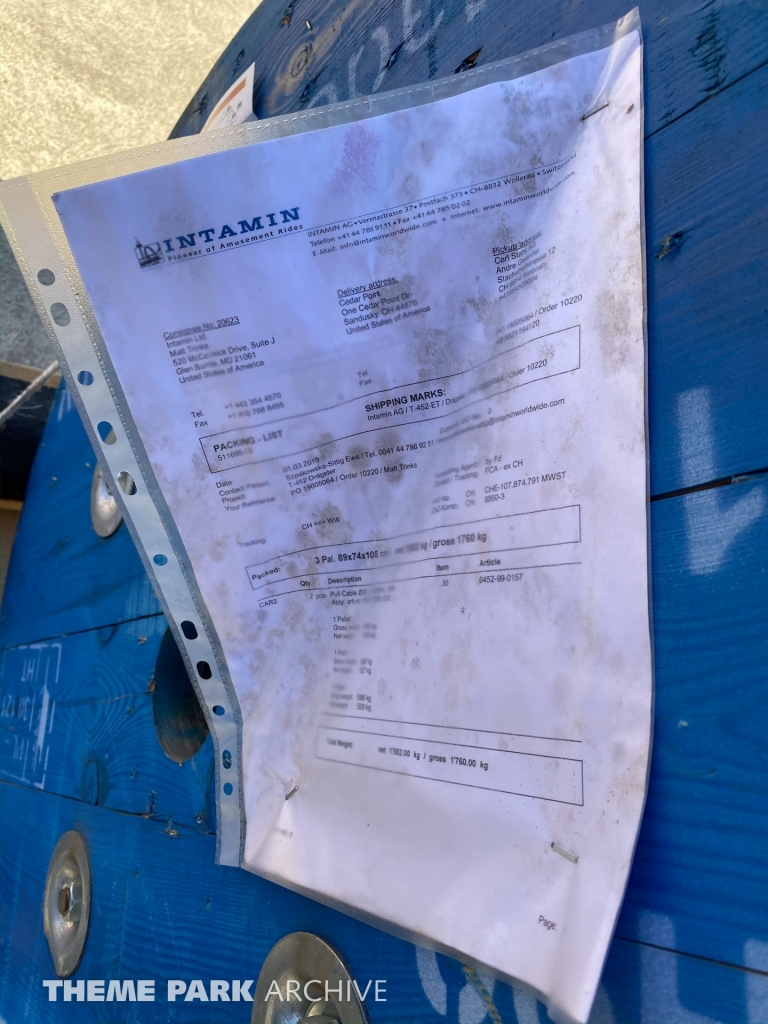 Top Thrill Dragster at Cedar Point