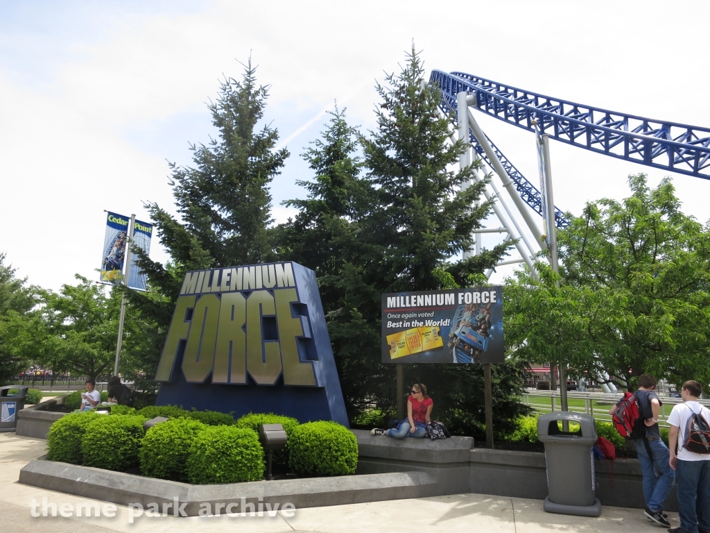 Millennium Force at Cedar Point