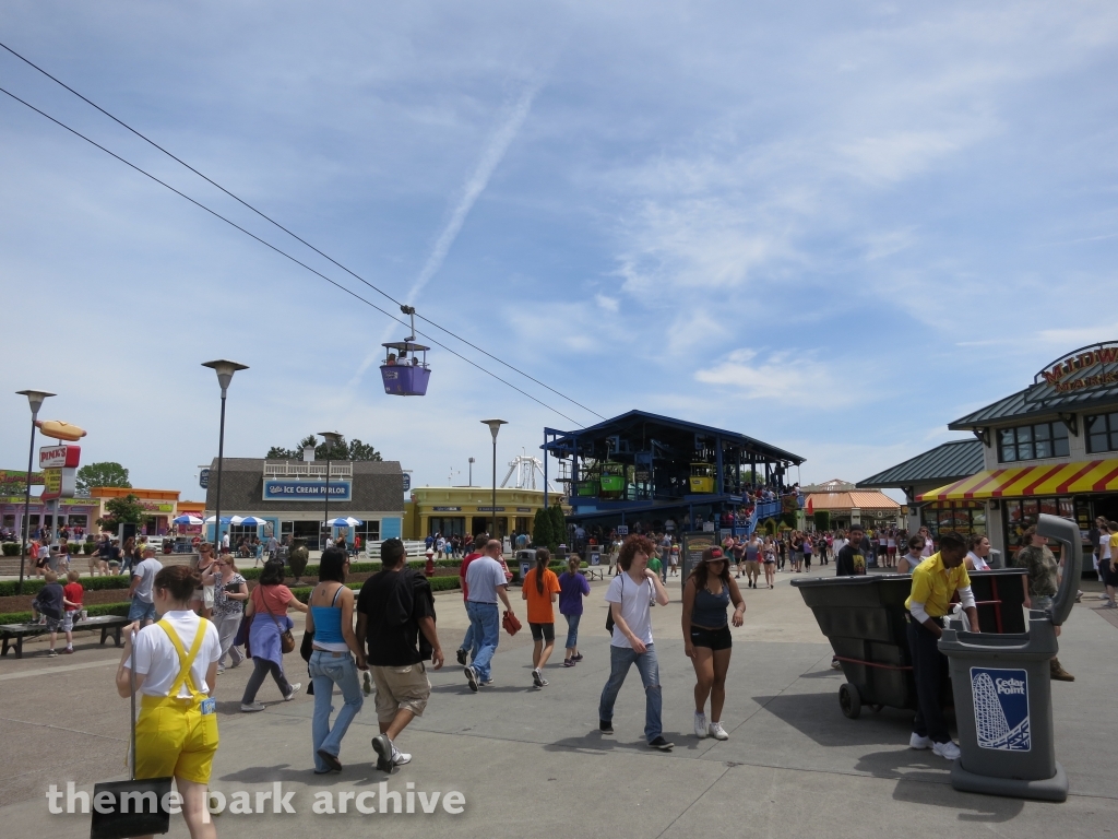 Sky Ride at Cedar Point
