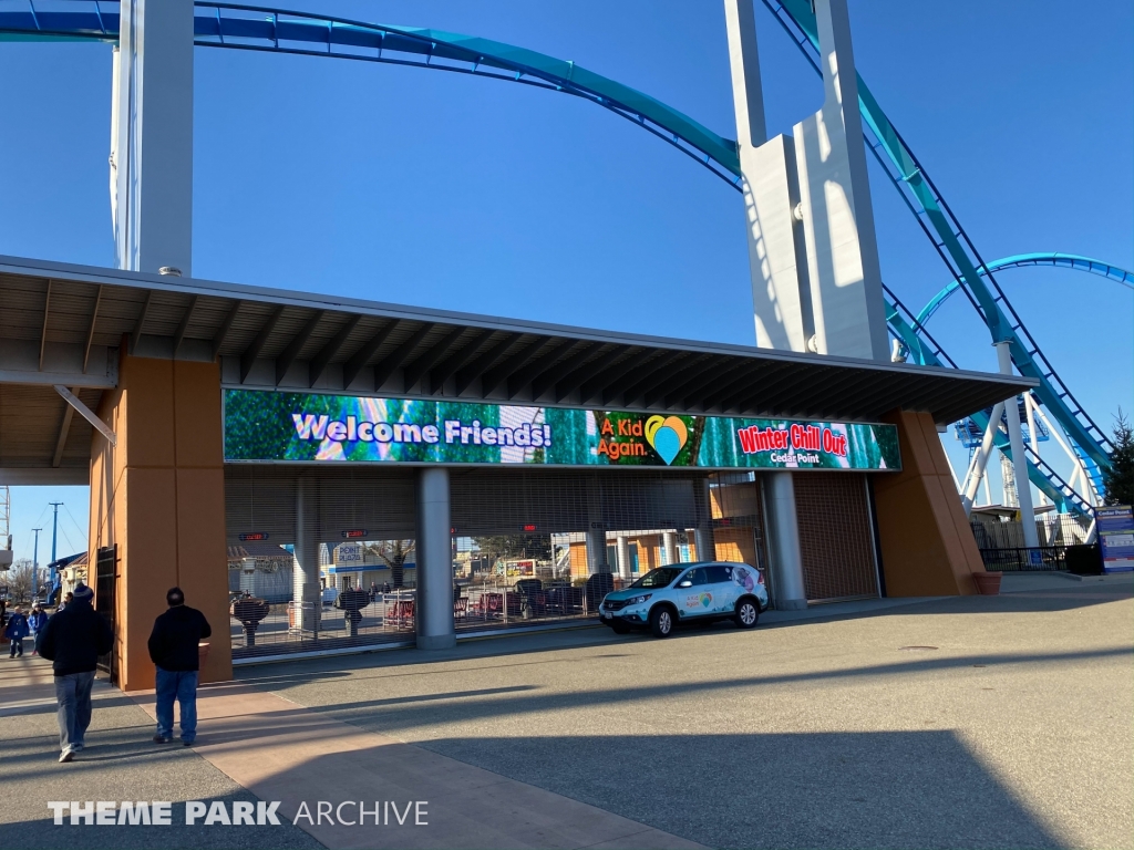 Entrance at Cedar Point