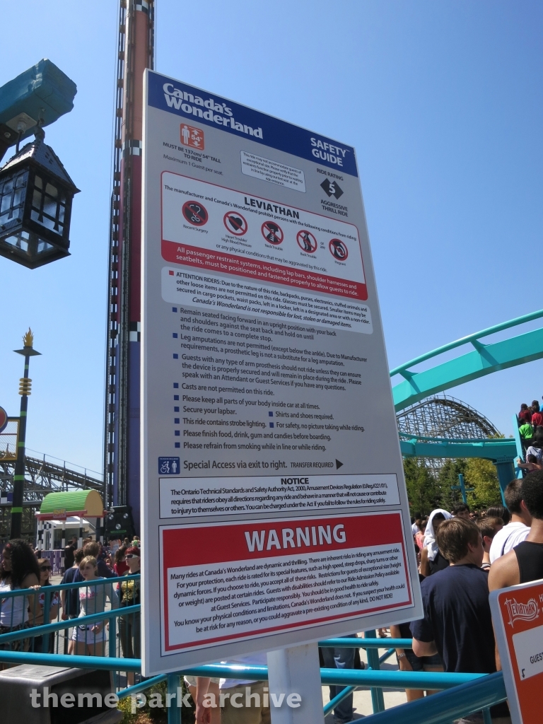 Leviathan at Canada's Wonderland