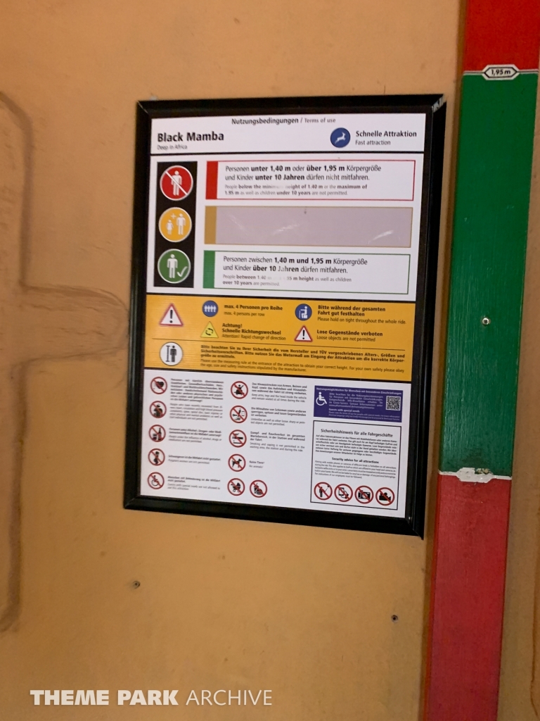 Black Mamba at Phantasialand