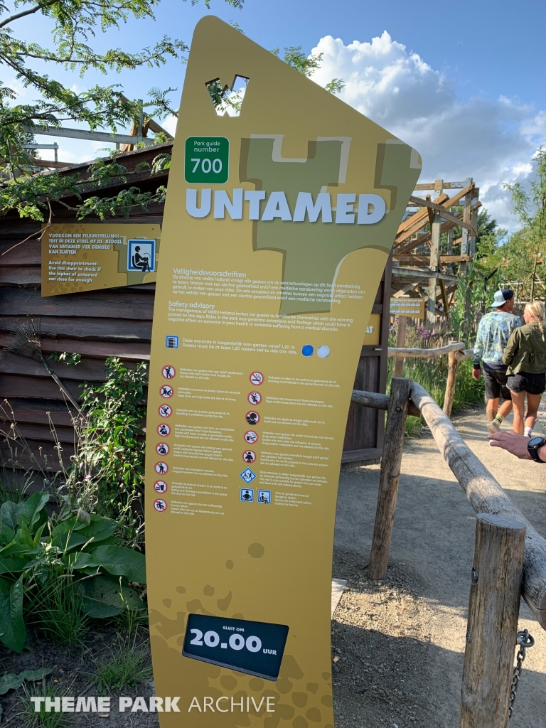 Untamed at Walibi Holland