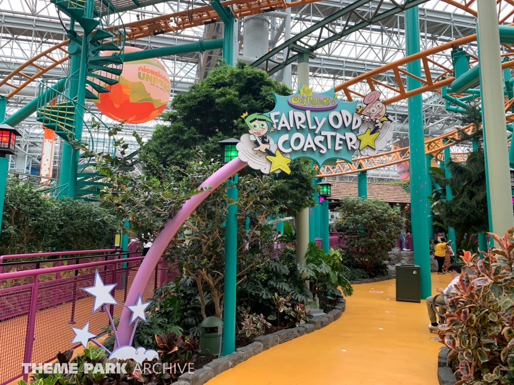 Fairly Odd Coaster at Nickelodeon Universe at Mall of America