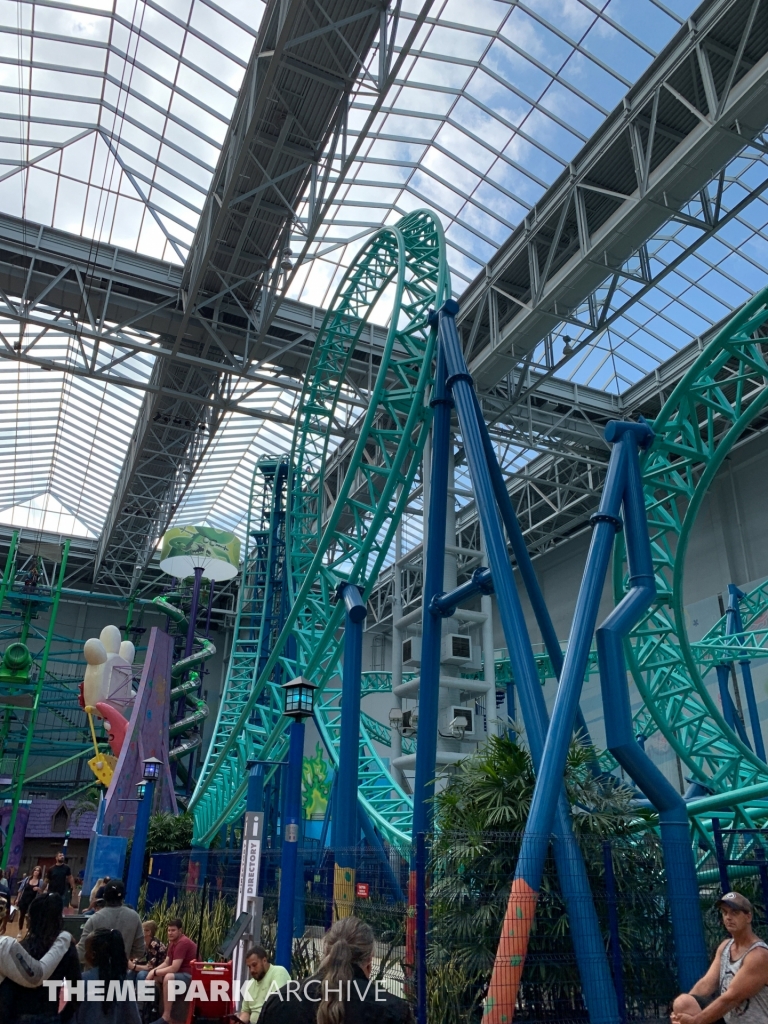 SpongeBob SquarePants Rock Bottom Plunge at Nickelodeon Universe at Mall of America